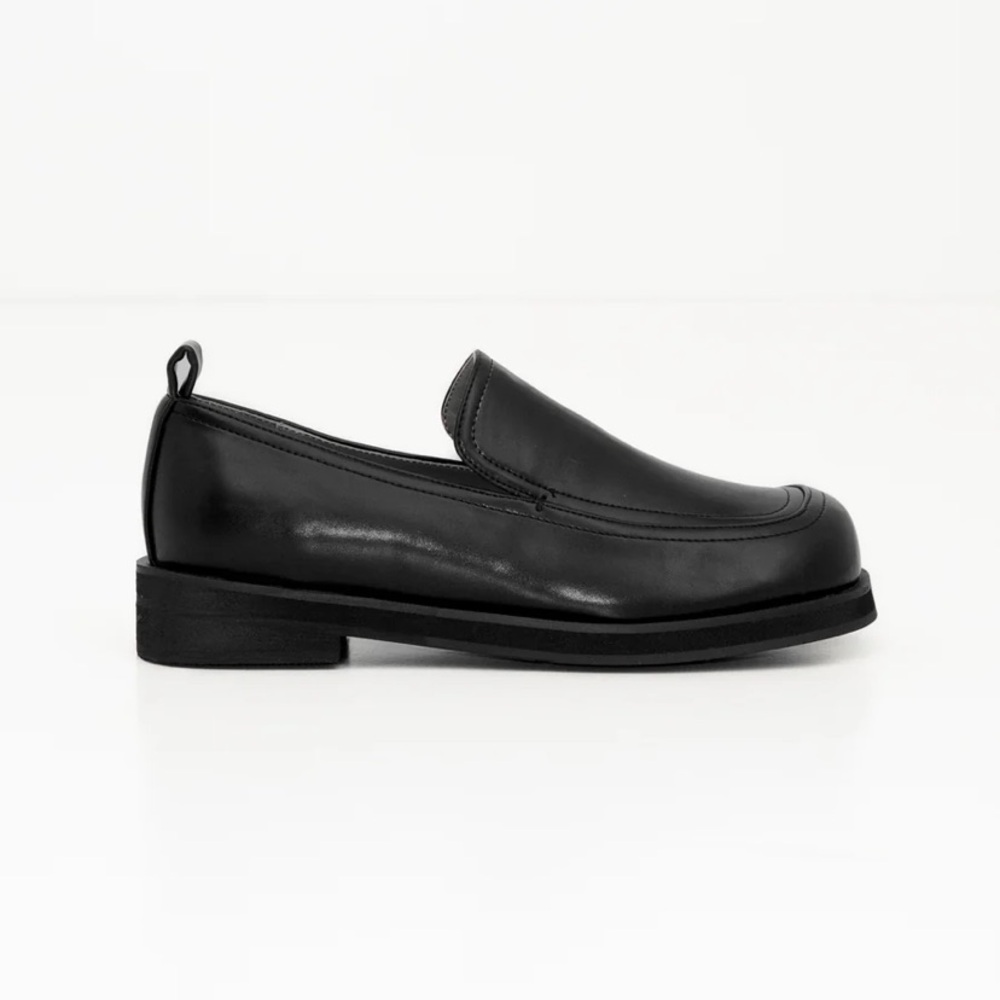 Classic Black Loafers